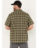 Image #4 - Hawx Men's Oxford Short Sleeve Button-Down Work Shirt, Olive, hi-res