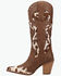 Image #3 - Dingo Women's Untamed Western Boots - Round Toe, Brown, hi-res
