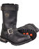 Image #1 - Milwaukee Leather Men's 11" Classic Engineer Boots - Round Toe, Black, hi-res