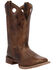 Image #1 - Laredo Women's Dream Weaver Western Boots - Broad Square Toe, Brown, hi-res
