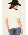 Image #4 - Shyanne Women's Raised On Ropes Short Sleeve Graphic Tee, Cream, hi-res