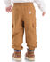 Image #3 - Carhartt Toddler Boys' Rugged Flex&reg; Cargo Joggers, Brown, hi-res