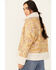 Image #4 - Spell Women's Belladonna Reversible Shearling Jacket, Olive, hi-res