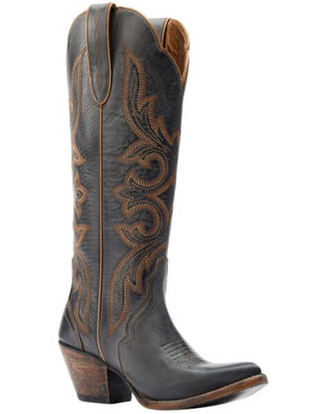 Image #1 - Ariat Women's Belinda Western Boots - Pointed Toe, Black, hi-res