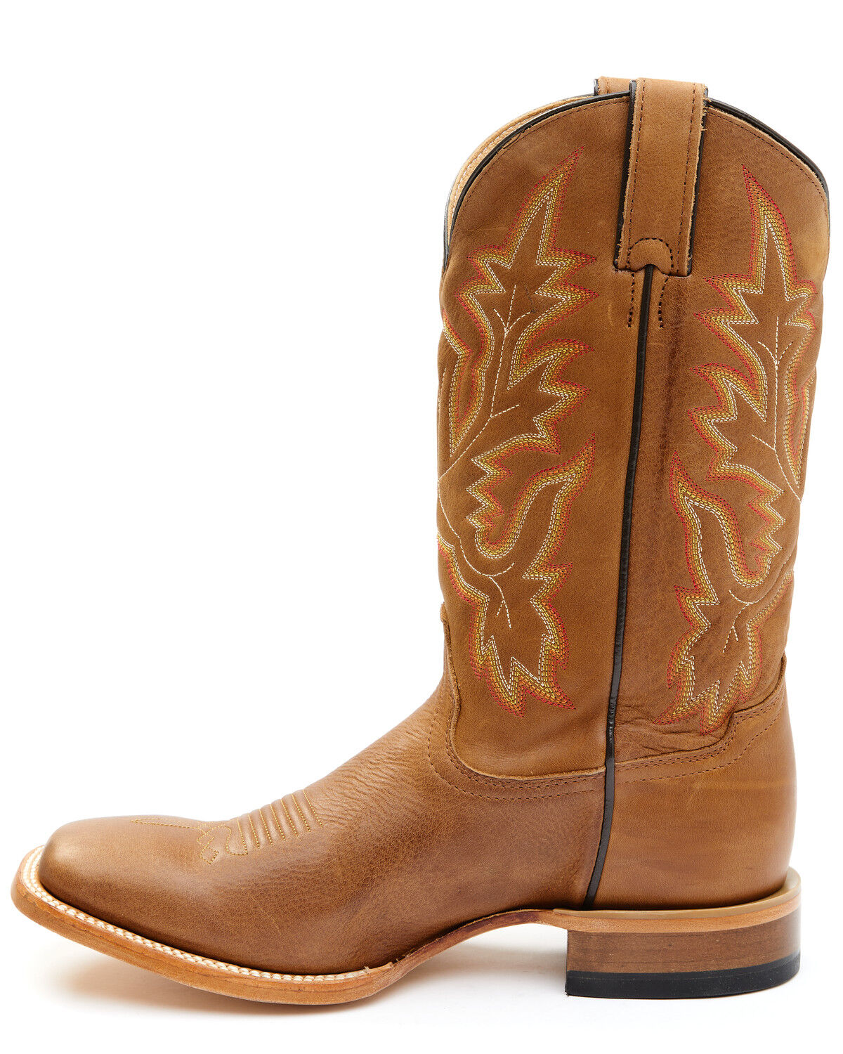 Image #5 - Cody James Men's Stockman Western Boots - Broad Square Toe, Brown, hi-res