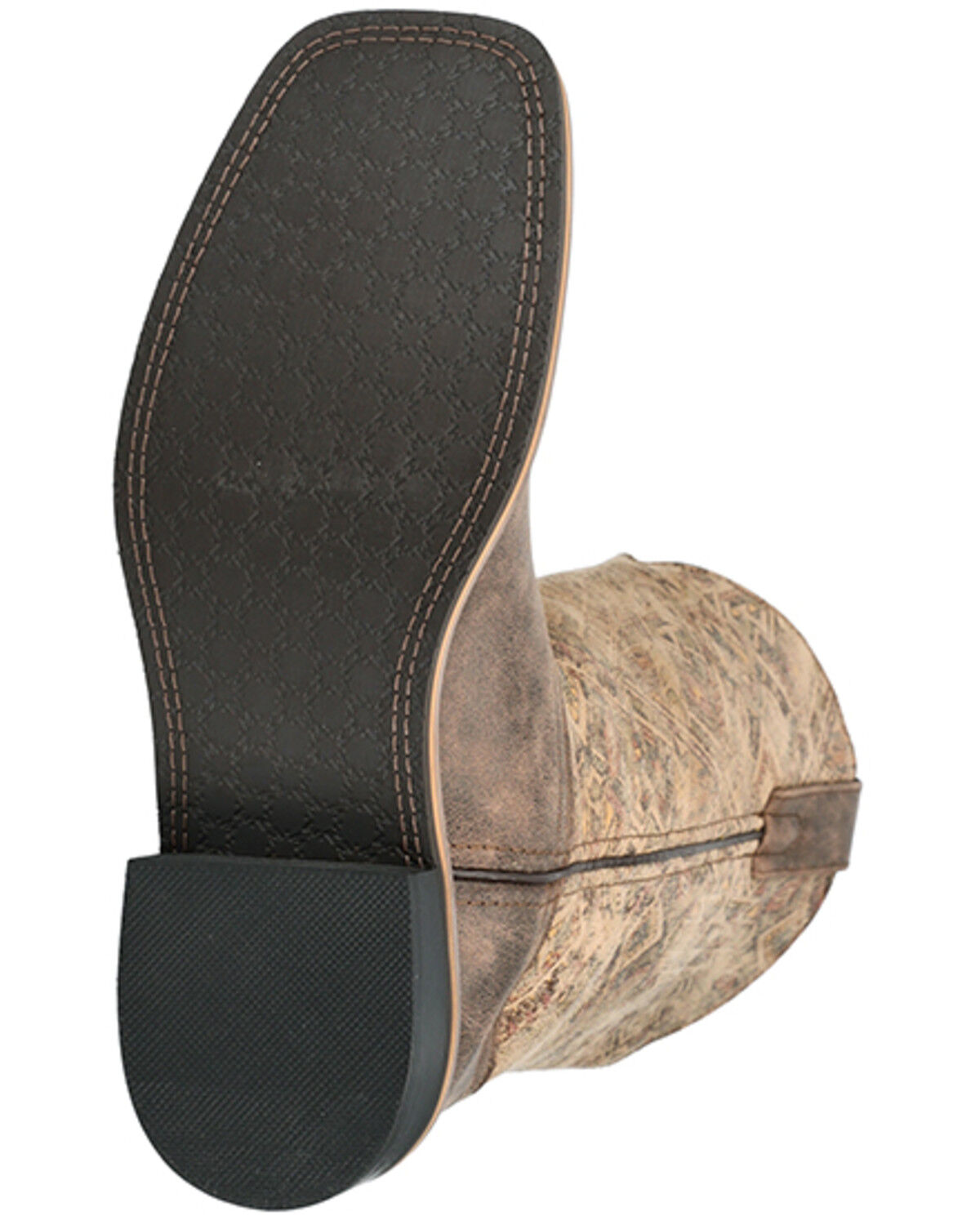 Image #7 - Smoky Mountain Women's Oasis Performance Western Boots - Broad Square Toe, Chocolate, hi-res