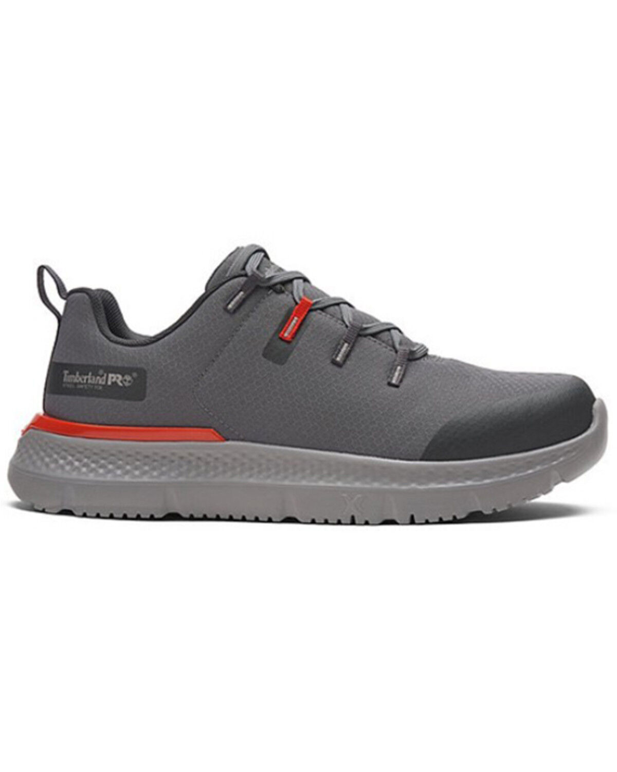 Image #2 - Timberland PRO Men's Intercept Work Shoes - Steel Toe, Grey, hi-res