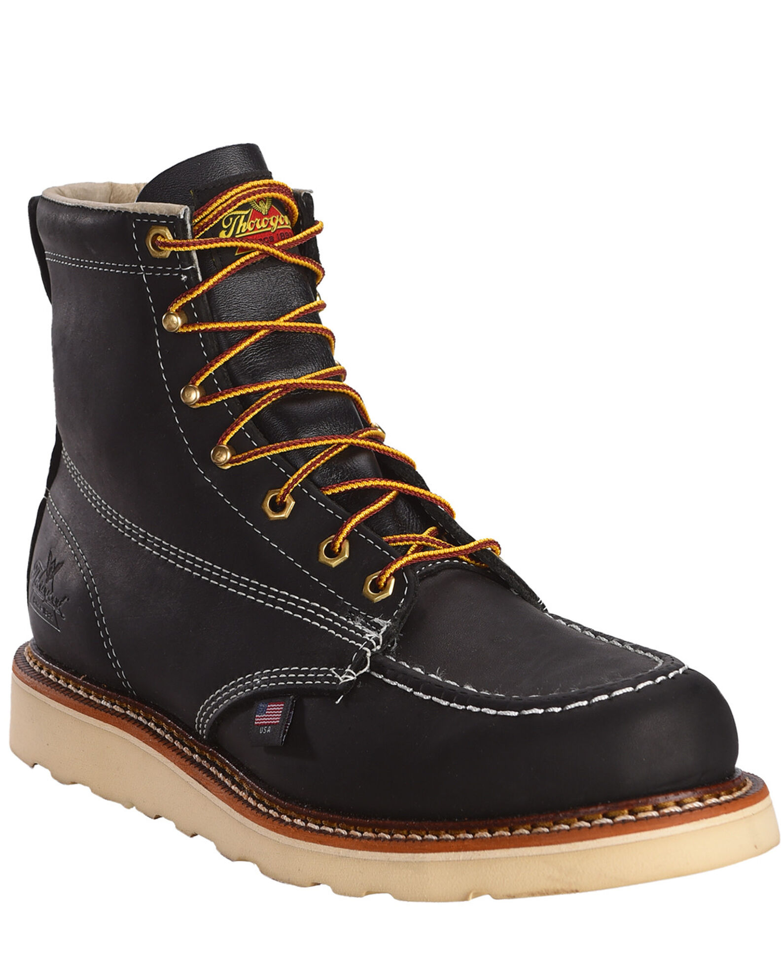 Wedge sole cheap work boots