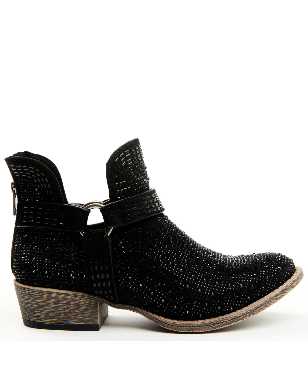 Image #2 - Very G Women's Raquel Booties - Round Toe, Black, hi-res