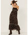 Image #2 - Cleo + Wolf Women's Dark Brown Floral Duster Dress, , hi-res