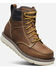 Image #1 - Keen Men's Cincinnati 6" Lace-Up Soft Toe Waterproof Wedge Work Boots, Brown, hi-res