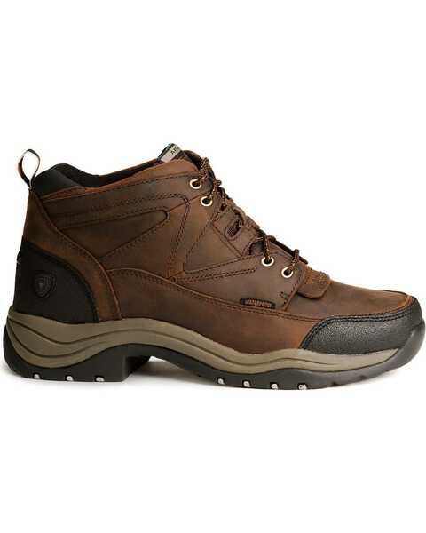 Ariat Men's Terrain H2O 5" Waterproof Work Boots - Round Toe, Copper, hi-res