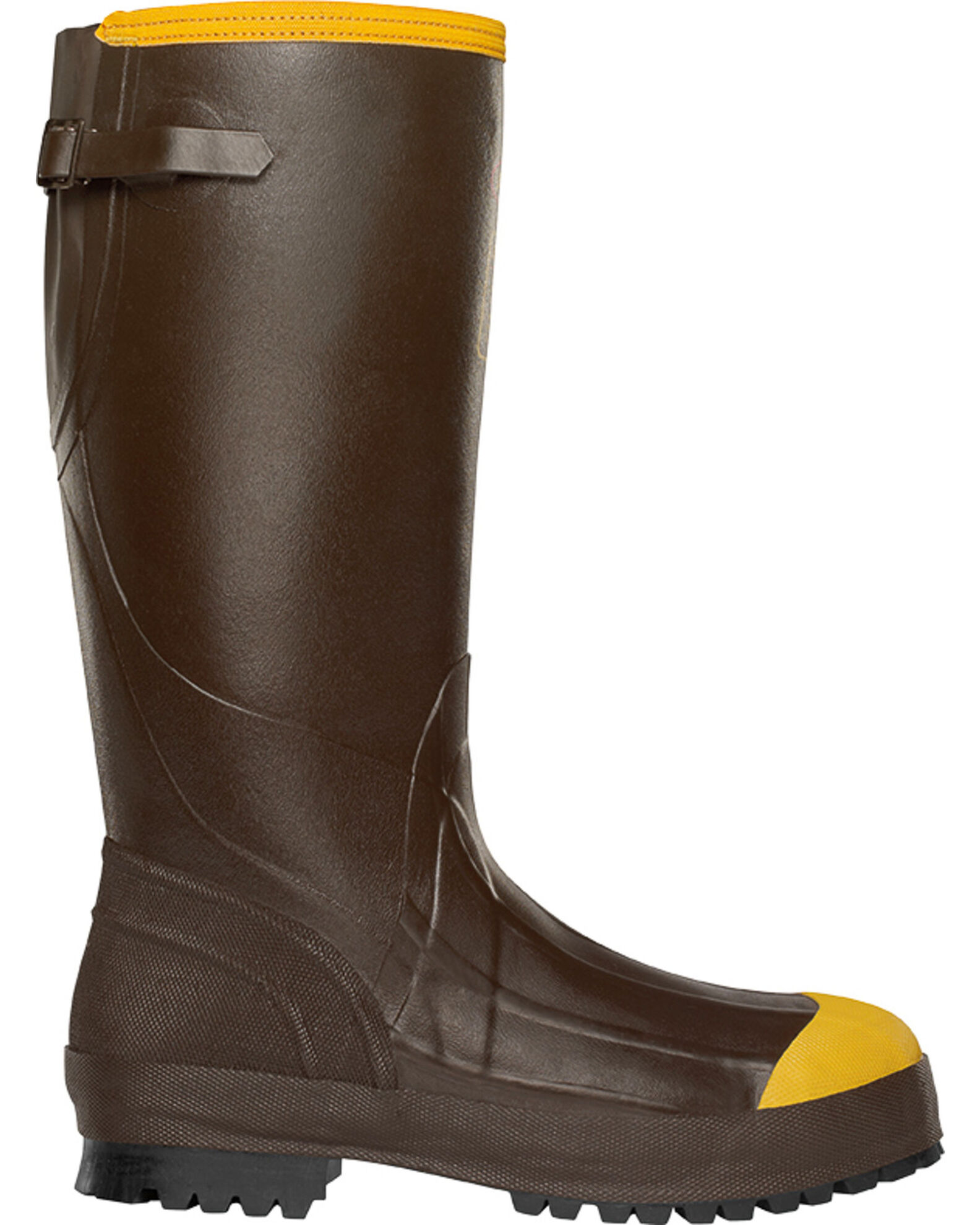 Lacrosse rubber steel toe boots shop
