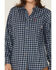 Image #3 - Ariat Women's FR Angeles Plaid Print Long Sleeve Button-Down Work Shirt, Navy, hi-res