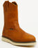 Image #1 - Hawx Men's Pull-On Barnyard Leather Work Boots - Composite Toe, Tan, hi-res