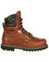 Image #4 - Georgia Boot Men's 8" Lace-Up Work Boots - Steel Toe, Briar, hi-res