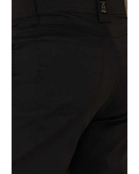 Image #4 - ATG by Wrangler Men's Caviar Synthetic Stretch Utility Pants , Black, hi-res