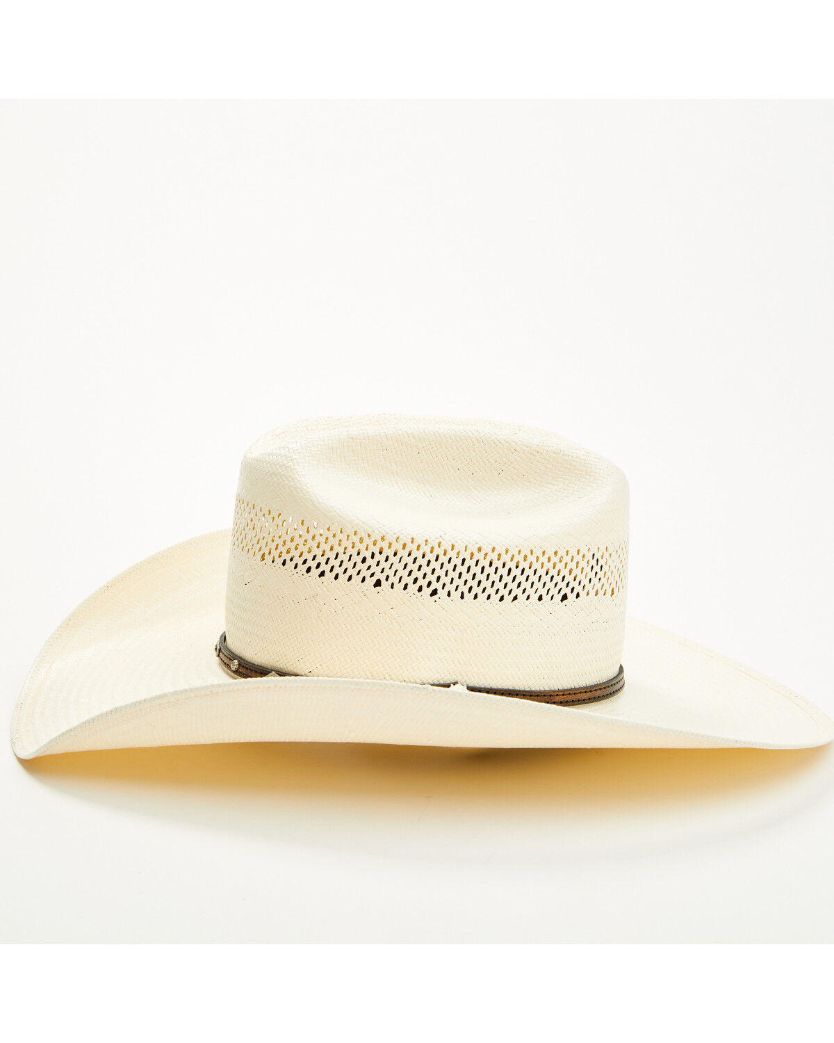 Image #3 - Stetson Lobo 10X Straw Cowboy Hat, Natural, hi-res