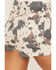 Image #4 - Blue B Women's Cow Print Denim Skort, Multi, hi-res