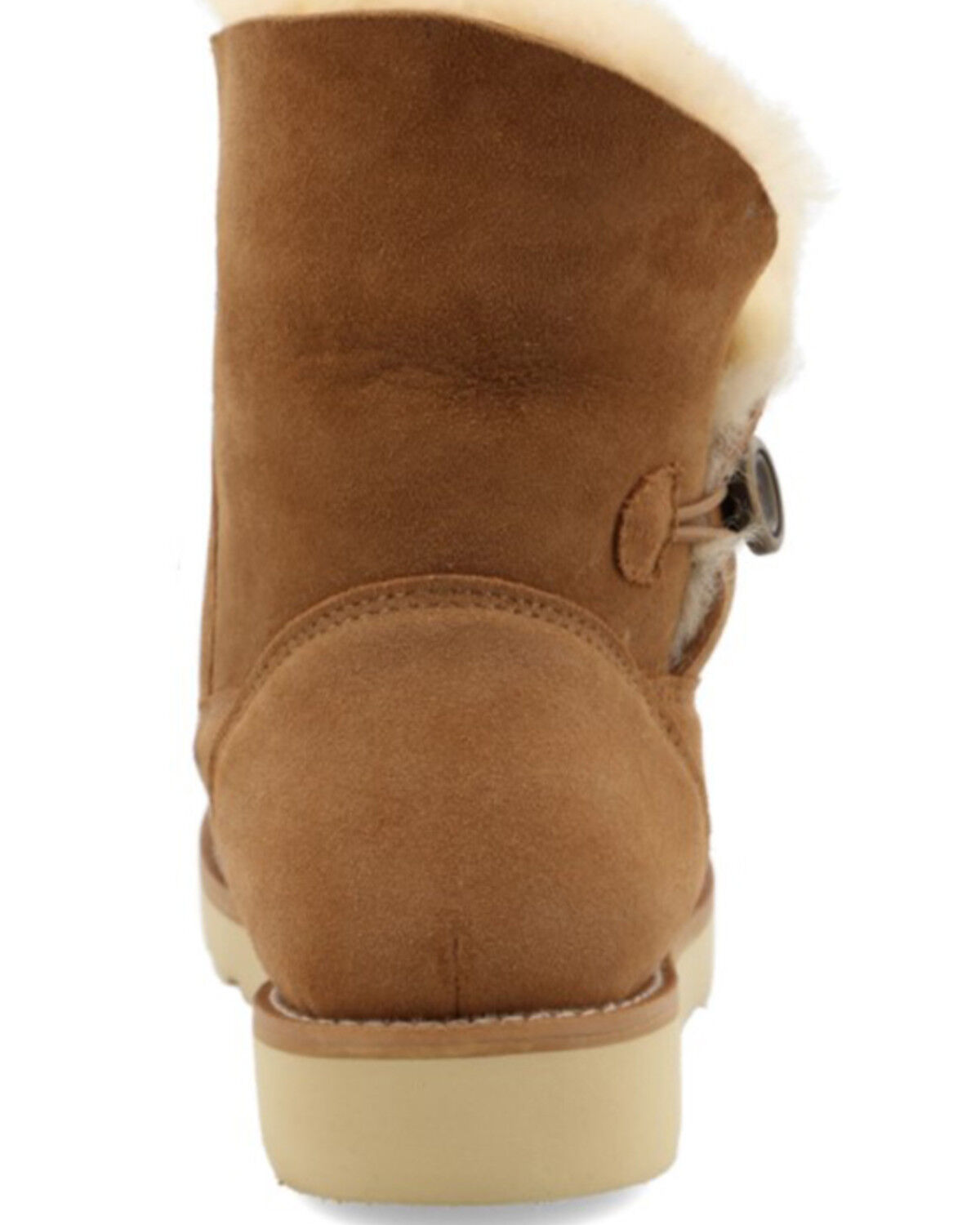 Image #5 - Wrangler Women's Wedge Boots - Moc Toe, Chestnut, hi-res