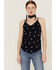 Image #1 - Shyanne Women's Star Print Cami, Navy, hi-res