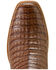 Image #5 - Ariat Men's Futurity Finalist Exotic Caiman Western Boots - Square Toe, Natural, hi-res