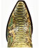 Image #6 - Dan Post Women's Lyla Python Exotic Western Boot - Snip Toe, , hi-res