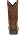 Image #4 - Georgia Boot Men's Carbo-Tec LT Waterproof Work Boots - Composite Toe, Brown, hi-res