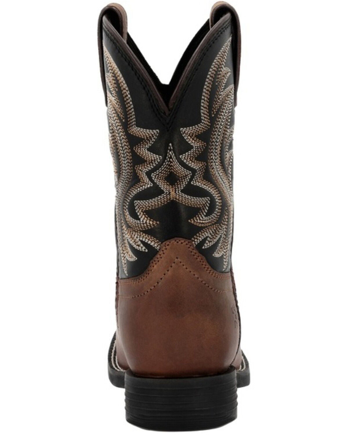 Image #5 - Durango Boys' Shyloh Western Boots - Broad Square Toe, Brown, hi-res