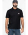 Carhartt Men's Contractors Pocket Short Sleeve Work Polo Shirt, Black, hi-res