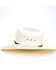 Image #2 - Stetson Hangerman Straw Cowboy Hat, Natural, hi-res