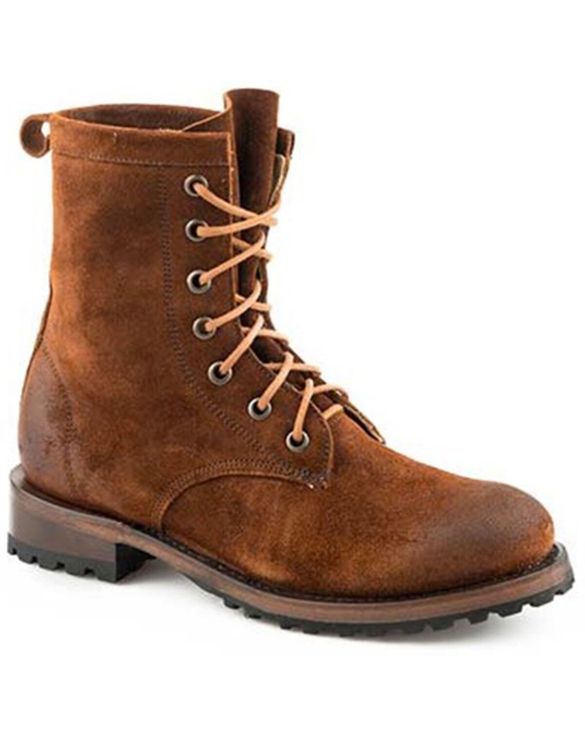 Image #1 - Stetson Women's Sam Western Boots - Round Toe, Brown, hi-res