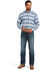 Ariat Men's Irvin Southwestern Geo Print Long Sleeve Button Down Western Shirt - Big & Tall , White, hi-res