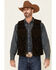 Image #1 - Cody James Men's Valley Southwestern Print Zip-Front Wool Vest , , hi-res