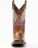 Image #4 - Laredo Women's Thalia Western Boots - Broad Square Toe, Purple, hi-res