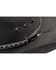 Image #2 - Bullhide Country Strong Palm Leaf Straw Cowboy Hat, Black, hi-res