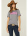 Ranch Dress'n Howdy Bitches Graphic Tee, Grey, hi-res