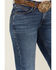 Image #2 - Wrangler Women's Parker Dark Wash Mid Rise Ultimate Riding Trouser Stretch Denim Jeans, Dark Wash, hi-res