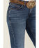 Image #2 - Wrangler Women's Parker Dark Wash Mid Rise Ultimate Riding Trouser Stretch Denim Jeans , Dark Wash, hi-res