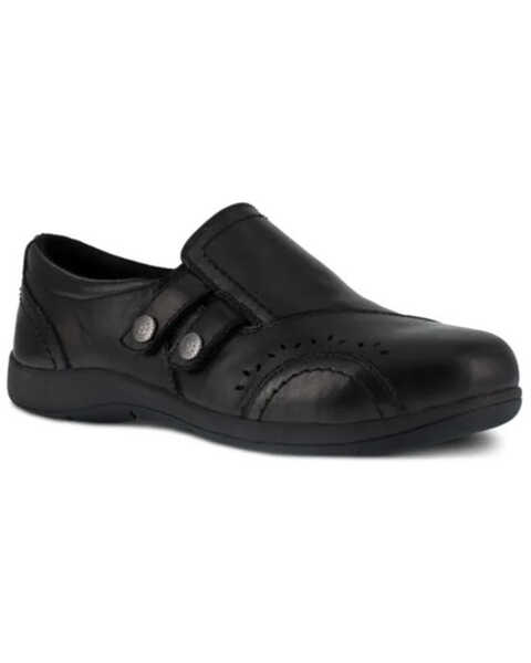 Rockport Women's Daisey Work Shoes - Steel Toe, Black, hi-res