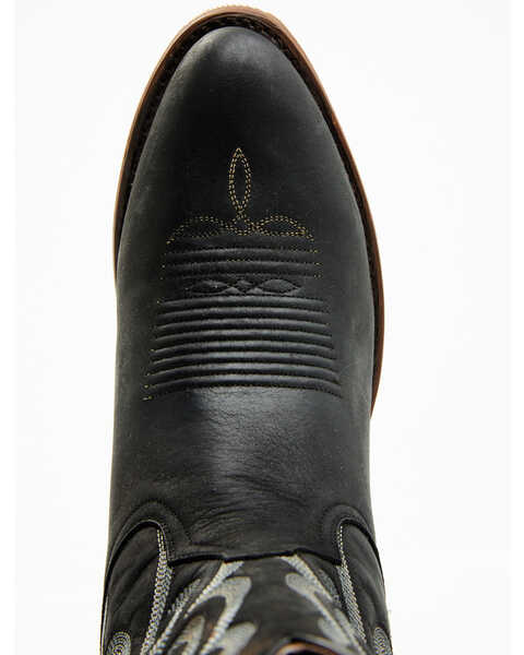 Image #6 - Dan Post Men's 12" Leon Western Performance Boots - Medium Toe, Black, hi-res