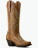 Image #1 - Ariat Women's Round Up Collins Performance Boots - Snip Toe, Brown, hi-res