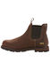 Image #2 - Ariat Men's Groundbreaker Chelsea Waterproof Work Boots - Steel Toe, Dark Brown, hi-res