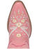 Image #6 - Dingo Women's Full Bloom Western Boots - Medium Toe, Pink, hi-res