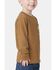 Image #3 - Carhartt Toddler Boys' Pocket Logo Long Sleeve T-Shirt, Brown, hi-res