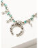 Image #2 - Idyllwind Women's Saunders Squash Blossom Necklace, Silver, hi-res