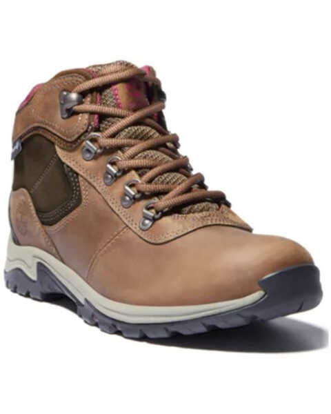 Timberland Women's Maddsen Waterproof Hiking Boots - Soft Toe, Brown, hi-res