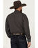 Image #4 - Resistol Men's Colby Long Sleeve Button-Down Western Shirt , Dark Blue, hi-res