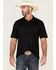 Ariat Men's Solid Tek Polo Shirt, Black, hi-res