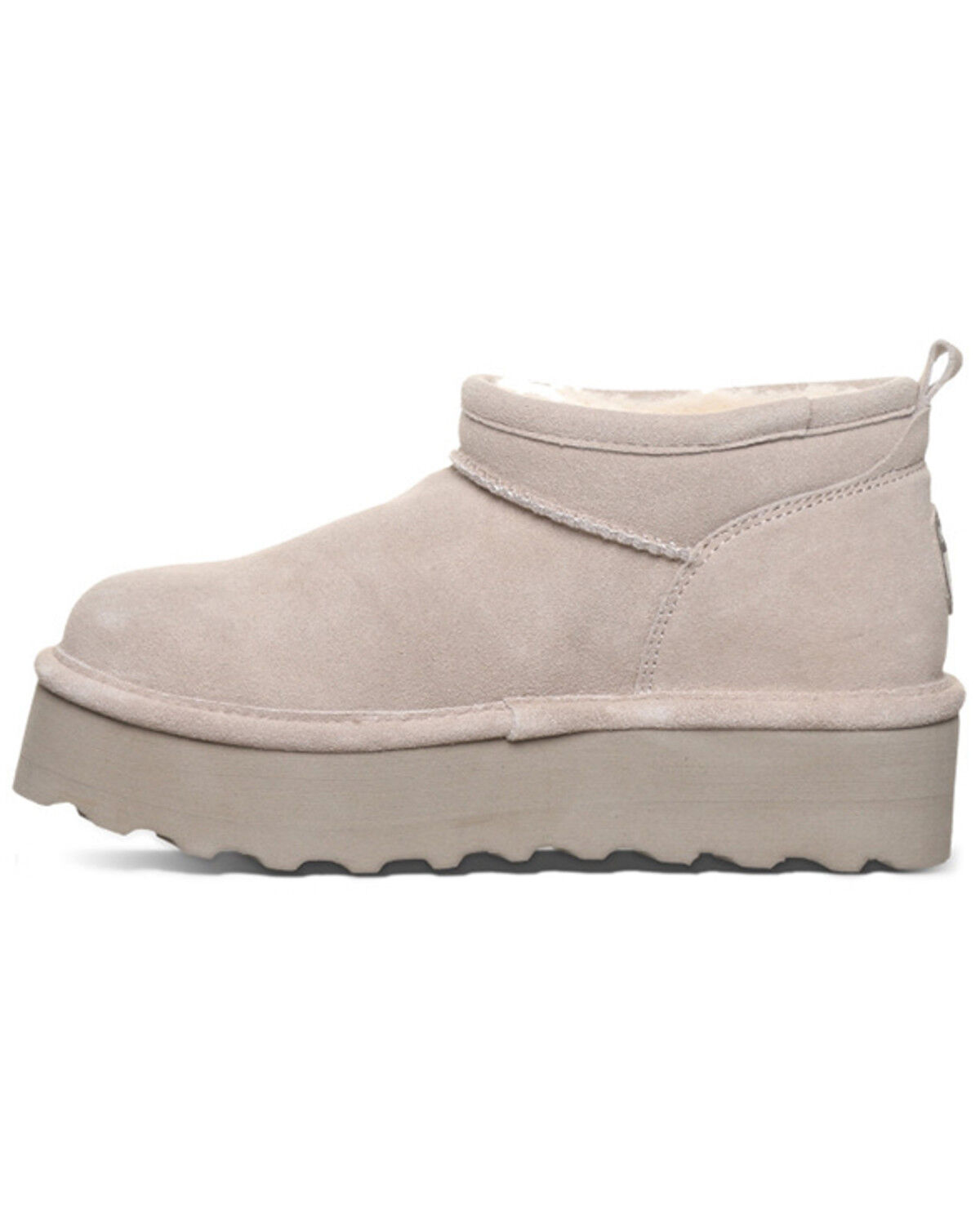 Image #3 - Bearpaw Girls' Retro Shorty Platform Casual Boots, Mushroom, hi-res